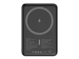 Зовнішній акумулятор (Power Bank) ATRIA WPD-W57B MagSafe 10000mAh Black - мініатюра 3