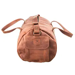Шкіряна дорожня сумка GRANDE PELLE 55х31х24 см sum0012556 - мініатюра 4
