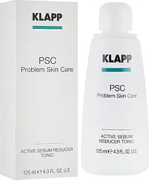 Тонік себум-регулятор Klapp PSC Active Sebum Reducer, 125 мл - мініатюра 2
