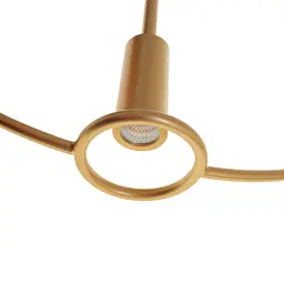 Люстра Brille світлодіодна підвісна 3W WW G (BL-714S/1) - мініатюра 3