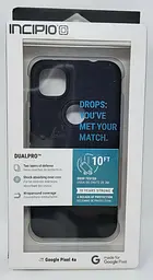 Протиударний двошаровий чохол Incipio DualPro для Google Pixel 4a (5.8") Black - мініатюра 3