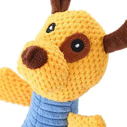 М'яка іграшка для собак Teddy bear, 18 см - мініатюра 3