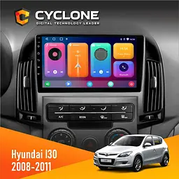 Штатна магнітола Hyundai i30 (FD) 2008-2011 Cyclone C9-001 2x32 CPL Cyclone (НФ-00002243)
