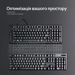 Клавіатура HyperX Alloy Origins EVE 1800 99key Red USB-A EN/UA RGB Black (B7JE0AA) - мініатюра 9
