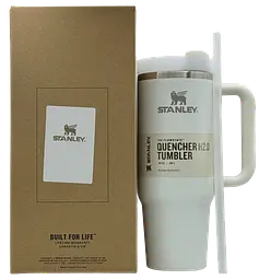 Термокухоль Stanley Quencher H2.0 Tumbler з неіржавкої сталі White 0,88 л KT7002020