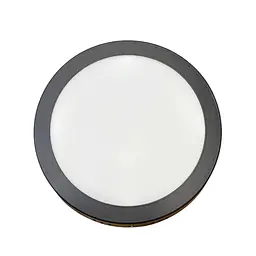 Панель LED накладна BLACK LU-SF-RD-18C 4000K 18W коло(210*28 мм)  TM LUMANO