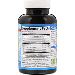 Риб'ячий жир DHA для дітей Carlson Kid's Chewable смак апельсина 120 желатинових капсул - мініатюра 2