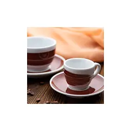 Чашка Ancap cappuccino large 260 мл, серія Verona Millecolori Brown (35130) - мініатюра 3