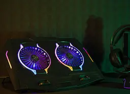 Охолоджувальна підставка для ноутбука 15.6-17.3 дюйма 2E Gaming CPG006 2xFan RGB LED - мініатюра 9