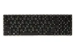Клавіатура для ноутбука ASUS X501, X552, X550 чорний, без фрейму