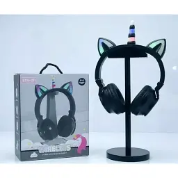 Навушники Unicorn Bluetooth Stereo STN-27 LED black - мініатюра 4