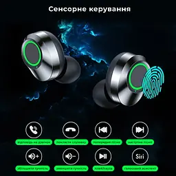 Бездротові навушники Bluetooth Air Music з функцією Power Bank (Black 89) - мініатюра 11