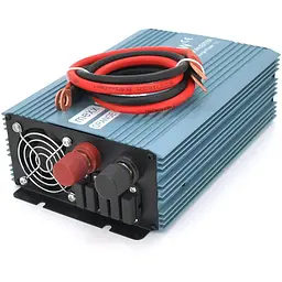 Інвертор напруги Mexxsun MXS-1000, 24V/220V, 1000W з модифікованою синусоїдою, 1 Shuko, клемні дроти, Q4 - мініатюра 2