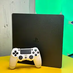 Ігрова консоль Sony PlayStation 4 Slim 500GB Black [2866] Б/У [148541] - мініатюра 2