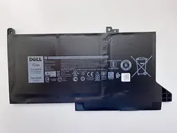 Акумулятор для ноутбука Dell Latitude 7280 DJ1J0, 42Wh (3500 mAh), 3cell, 11.4V, Li-ion, чорний