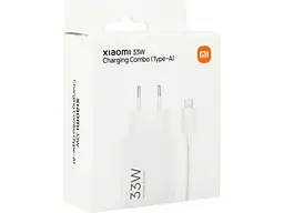Мережевий зарядний пристрій Xiaomi Wall Charger 33 W Type-C Cable White (BHR9956EU) - мініатюра 3