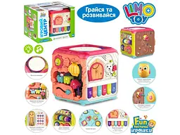 Розвиваючий центр музичний мультибокс 6 в 1, Limo Toy