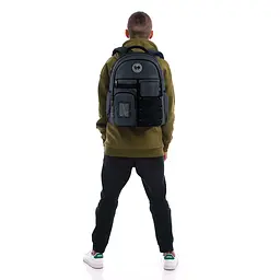 Рюкзак GoPack Education Teens 184 темно-сірий Темно-сірий (GO26-184L-4) - мініатюра 19