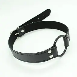 Кляп Toyz4lovers Easy Belt Ring Gag (чорний) - мініатюра 4