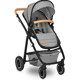 Універсальна коляска 2 в 1 Lionelo Amber 2 Grey Stone, світло-сіра (LO-AMBER GREY STONE (2in1)) - мініатюра 2