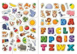 Книга Перші розвивальні наліпки. English ABC. 65 наліпок 3644 (9789669873644) shop (9789669873644) - мініатюра 2