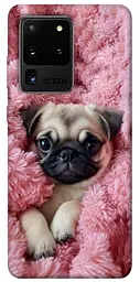 TPU чохол Demsky Мопс у ніжностях для Samsung Galaxy S20 Ultra