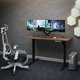 Стіл Mealux PowerDesk Energy Walnut з електрорегулюванням висоти (EVO-201 Energy Walnut/B) - мініатюра 5