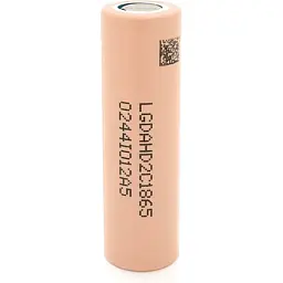 Акумулятор 18650 2100mAh, 25A, 4.2/3.7/2.5V, Beige LG (LGDAHD2C1865)