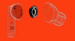 Навушники CMF by Nothing Buds 2a B185 Orange (A10600111) - мініатюра 7