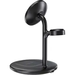 Бездротовий зарядний пристрій Choetech T585-F 3in1 Magnetic Wireless Charging Black [123385] - мініатюра 3