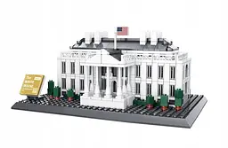 Конструктор Wange Архітектура 3D Білий дім The White house of Washington-USA 4214 3Д 773 деталі
