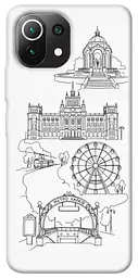 TPU чохол Demsky Kharkiv spirit для Xiaomi Mi 11 Lite