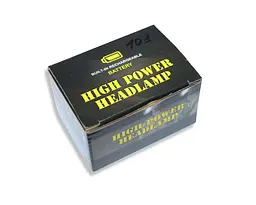 Ліхтарик налобний світлодіодний акумуляторний з магнітом USB 8.5х4 см, Yu Xin 85451 - мініатюра 6