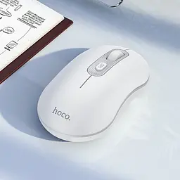 Миша Hoco GM21 Platinum White Gray - мініатюра 3