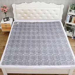 Електропростирадло Electric Blanket з підігрівом з поліестеру сірий 150 х 180 см 120 Вт - мініатюра 3