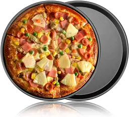 Форма для випікання піци з антипригарним/тефлоновим покриттям Ø 26 см, Kitchen Master Чорний 85947 - мініатюра 3