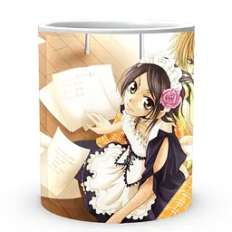 Кухоль GeekLand Kaichou wa Maid-sama Президент студ поради - покоївка! Місакі Такумі KWM 02.05 330 мл білий - мініатюра 2