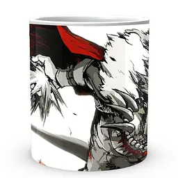 Кухоль GeekLand Моя геройська академія My Hero Academia Бакуго Чорно-білий MHA 02.510 330 мл білий - мініатюра 2
