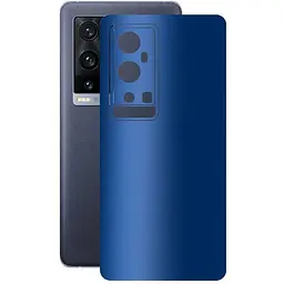 Захисна плівка StatusSKIN для Vivo X60t Pro Plus Корпус Вініл Синій матовий