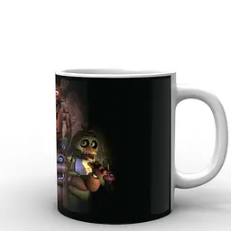 Кухоль GeekLand Five Nights At Freddys П'ять ночей з Фредді постер FN.02.013 330 мл білий - мініатюра 3