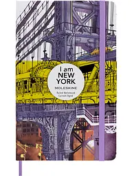 Записник Moleskine I am New York середній, Лінійка (LEQP060IAMNY)