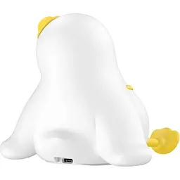 Нічний світильник Hoco HX16 Silicone lamp Duck [159421] - мініатюра 2