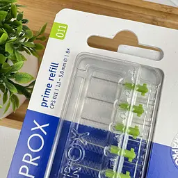 Набір міжзубних йоржиків Curaprox Prime Refill CPS 011 (без тримача), 8 шт - мініатюра 3