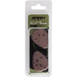 Грузило Brain In-Line Flat Lead 100g 2шт/уп Brown - мініатюра 2