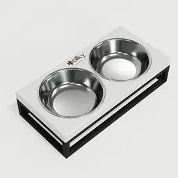 Hollky Base XS — миски на підставці для маленьких собак та котів (2 × 0,25 л) - мініатюра 7