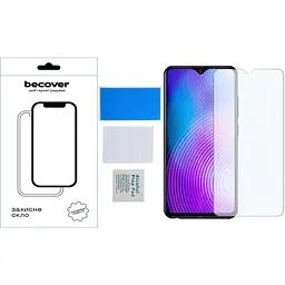 Захисне скло BeCover для Tecno Spark 10C (KI5k) 3D Crystal Clear Glass (709748) - мініатюра 2