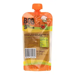 Пюре фруктове Bob Snail, Яблуко-Персик, 250 г (911682) - мініатюра 2