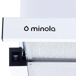 Витяжка телескопічна MINOLA HTL 6214 WH 700 LED - мініатюра 9