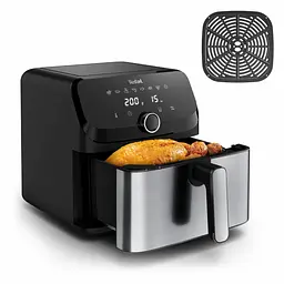 Мультипіч Tefal Easy Fry Mega 1700Вт 7.5л 8 програм пластик чорний - мініатюра 2
