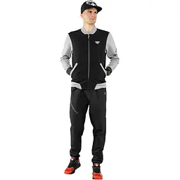 Флісова кофта Dynafit 24/7 PTC Varsity Jacket Mns M Сіра/Чорна (1054-016.002.2546) - мініатюра 2